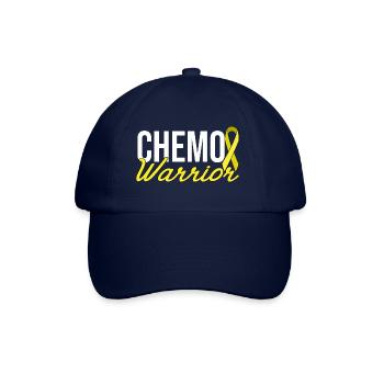 Chemo Warrior - Ruban jaune - Casquette classique - bleu/bleu - Devant