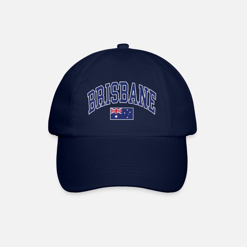 Brisbane - Baseballkappe - Blau/Blau