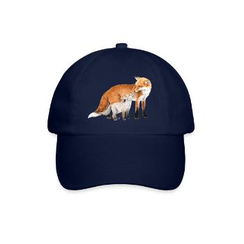 Füchse - Baseballkappe - Blau/Blau - Vorne