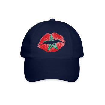Kiss (Maroc / Maroc) - Casquette classique - bleu/bleu - Devant