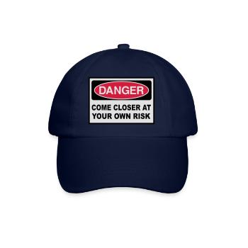 2541614 15144461 danger - Baseball Cap - blue/blue - Front
