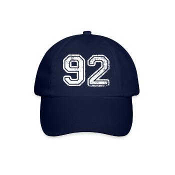 92 - Casquette classique - bleu/bleu - Devant