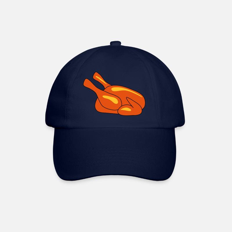 Hähnchen - Baseballkappe - Blau/Blau