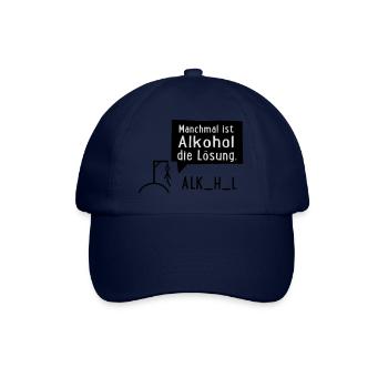 Alcohol - Baseball Cap - blue/blue - Front