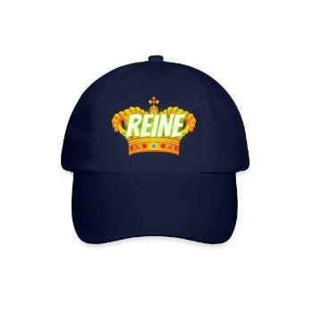 REINE - Casquette classique - bleu/bleu - Devant