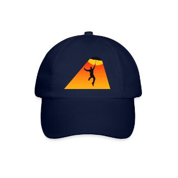 Sonne aus dem Schirm - Baseballkappe - Blau/Blau - Vorne