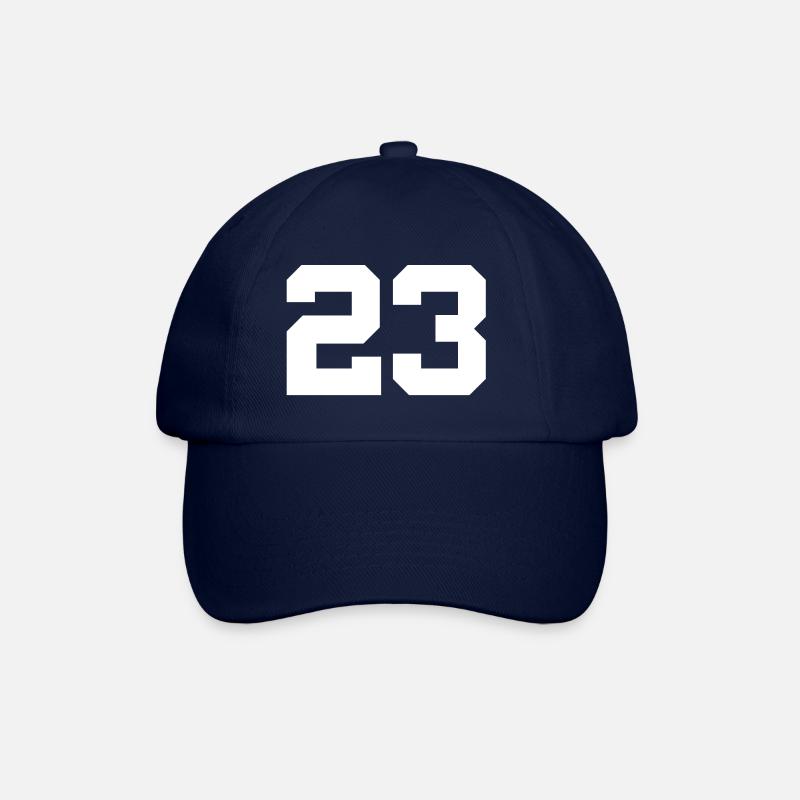 Numéro 23 - Casquette classique - bleu/bleu