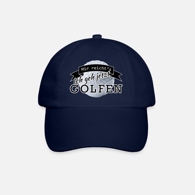Mir reicht's - Ich geh GOLFEN - Baseballkappe - Blau/Blau