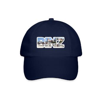 BINZ Schriftzug mit Motiv - Baseballkappe - Blau/Blau - Vorne