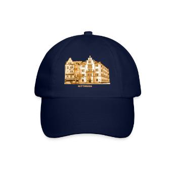 Hôtel de ville de Mittweida Université Ville Saxe - Casquette classique - bleu/bleu - Devant