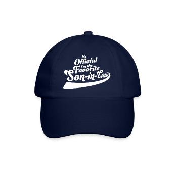 C’est officiel, je suis le gendre préféré qui dit - Casquette classique - bleu/bleu - Devant