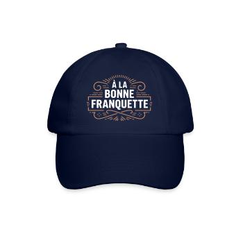 A la bonne franquette - Casquette classique - bleu/bleu - Devant