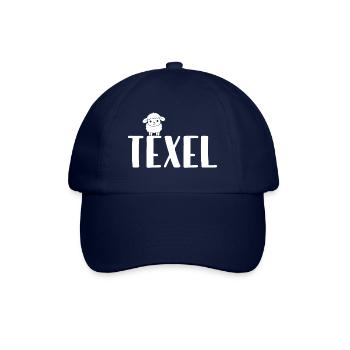 Mouton mignon Texel - Casquette classique - bleu/bleu - Devant