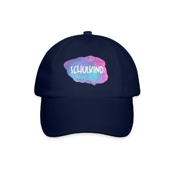 Schulkind Watercolor - Baseballkappe - Blau/Blau - Vorne