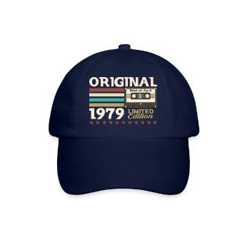 46ème Anniversaire Original Avril Millésime 1979 - Casquette classique - bleu/bleu - Devant