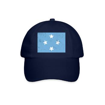 Drapeau de la Micronésie - Casquette classique - bleu/bleu - Devant
