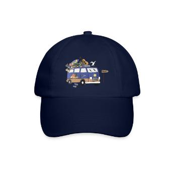 Beach Camper Life - Baseball Cap - blue/blue - Front