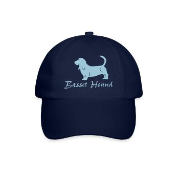bassethound001 - Casquette classique - bleu/bleu - Devant