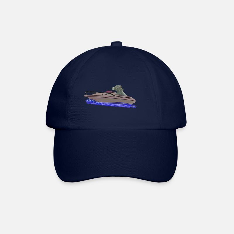 Âne conduit le bateau Âne dans le bateau - Casquette classique - bleu/bleu