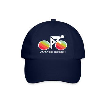 Cycling road bike design - Baseball Cap - blue/blue - Front