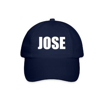 Prénom : Jose White - Casquette classique - bleu/bleu - Devant