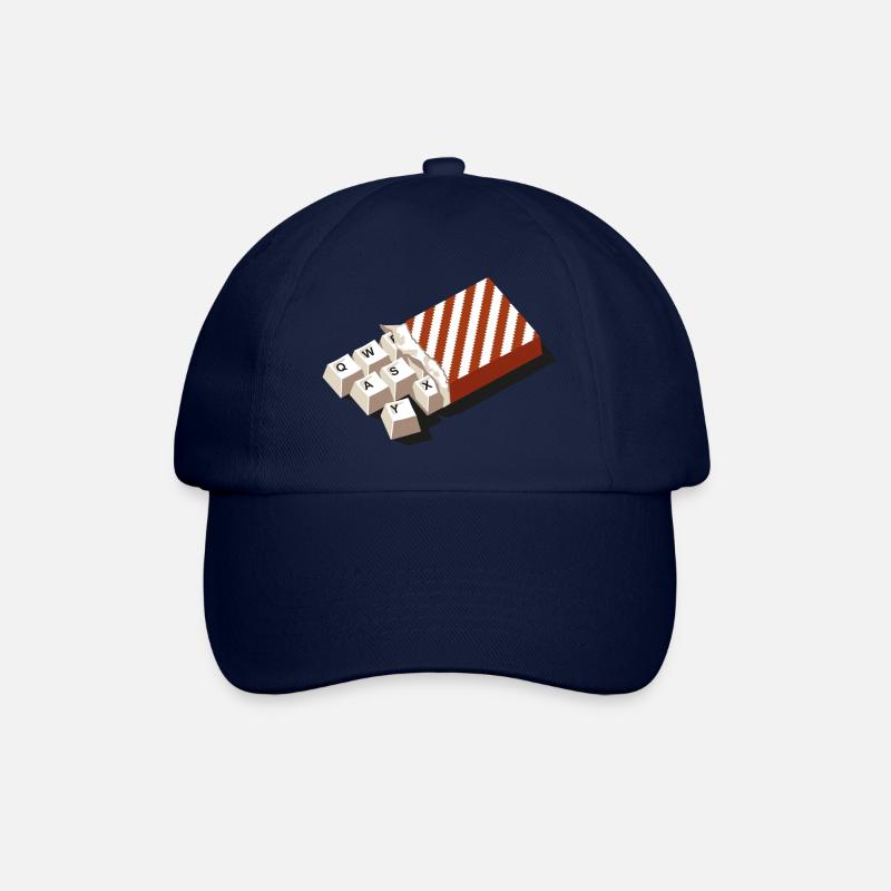chockeys v2 - Baseballkappe - Blau/Blau