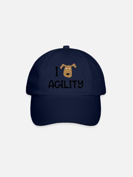 AGILITY - Baseball Cap - blue/blue