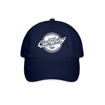 Camping Badge Kastenwagen Adventure - Baseballkappe - Blau/Blau - Vorne