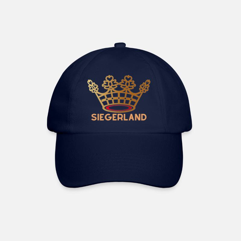 SIEGERLAND - Das Siegen-Design - Baseballkappe - Blau/Blau