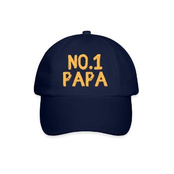 Papa numéro 1 cadeau fête des pères - Casquette classique - bleu/bleu - Devant