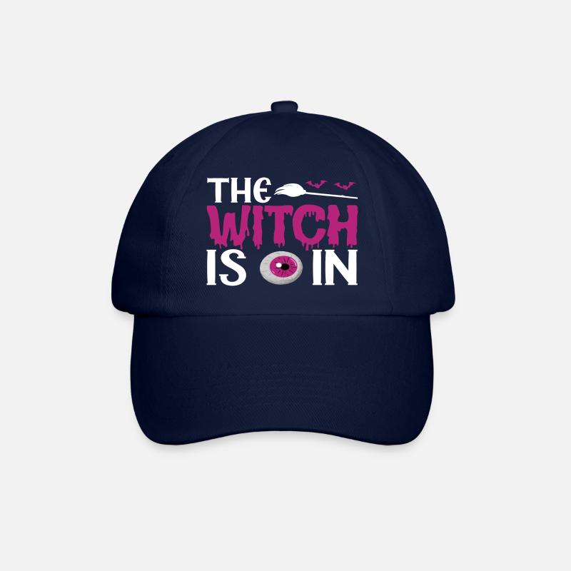 The Witch is in - Baseballkappe - Blau/Blau