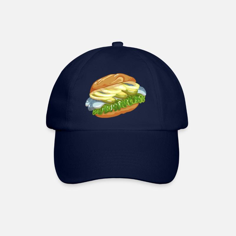 Bismarck Brötchen - Baseballkappe - Blau/Blau