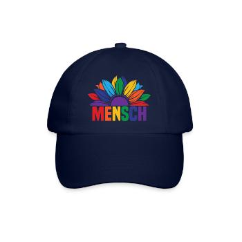 LGBTQ Regenbogen Sunflower Gay Pride - Baseballkappe - Blau/Blau - Vorne