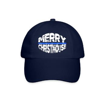 Gift Christmas Vacation Cute Beach Beach Holiday - Baseball Cap - blue/blue - Front