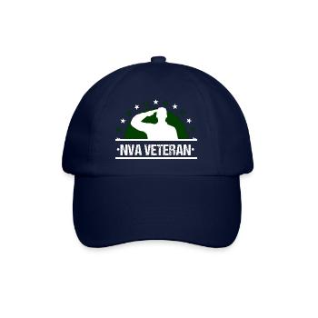 DDR Veteran Armee Militär Geschenk - Baseballkappe - Blau/Blau - Vorne