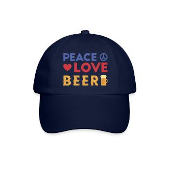 Bière Alcool Buveur de bière cadeau - Casquette classique - bleu/bleu - Devant