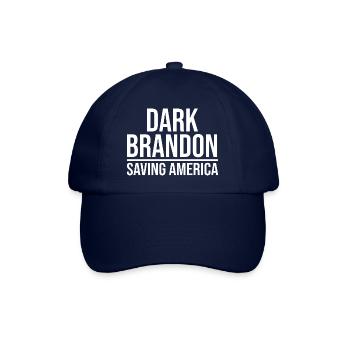 Dark Brandon Saving america Joe Biden - Baseballkappe - Blau/Blau - Vorne