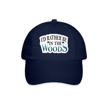 Adventure Travel Hiking Mountain - Baseball Cap - blue/blue - Front