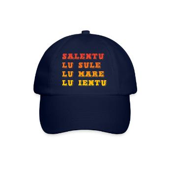 Salentu - Lu sule Lu mare lu ientu - Casquette classique - bleu/bleu - Devant