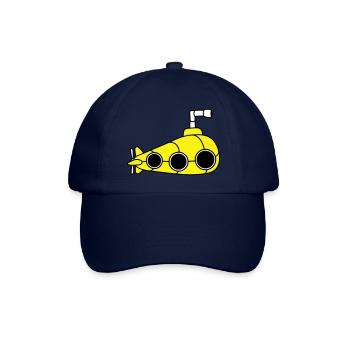 U-Boot Unterseeboot Tauchgang Tauchboot Kapitän - Baseballkappe - Blau/Blau - Vorne