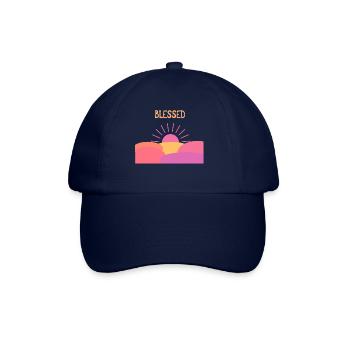 Gratitude pour chaque jour - Grand cadeau - Casquette classique - bleu/bleu - Devant