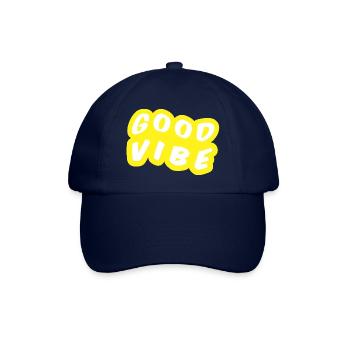Bonne Vibe Grafique Jaune - Casquette classique - bleu/bleu - Devant