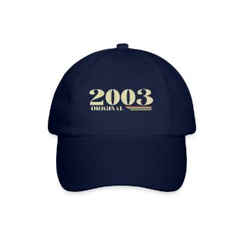 Original 2003 Vintage 2003 Retro Anniversary 2003 - Baseball Cap - blue/blue - Front