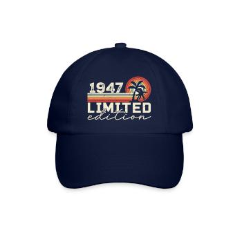 Vintage 1947 Cadeau Anniversaire 1947 Retro 1947 - Casquette classique - bleu/bleu - Devant