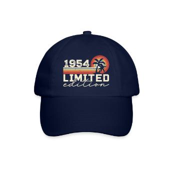 Vintage 1954 Retro 1954 Anniversary Gift - Baseball Cap - blue/blue - Front