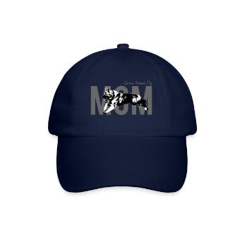 German Shepherd Dog Mom - Baseballkappe - Blau/Blau - Vorne