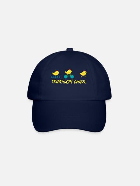 Triathlon Chick - Baseballkappe - Blau/Blau