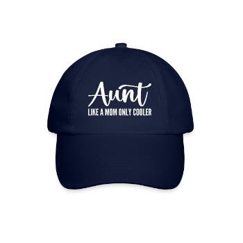Aunt like a Mom only cooler - Mother's Day - Baseball Cap - blue/blue - Front