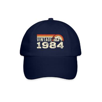 Vintage 1984 Cadeau Anniversaire 1984 Rétro 1984 - Casquette classique - bleu/bleu - Devant
