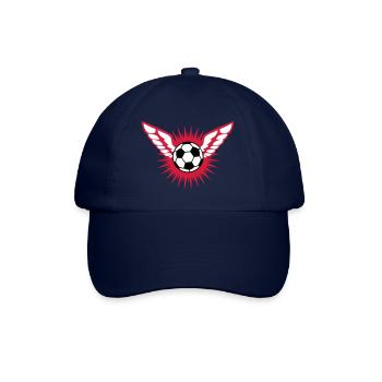 FOOTBALL inspires - Baseball Cap - blue/blue - Front